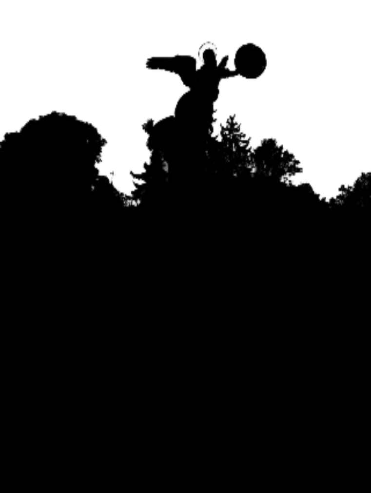 Estimated sky mask